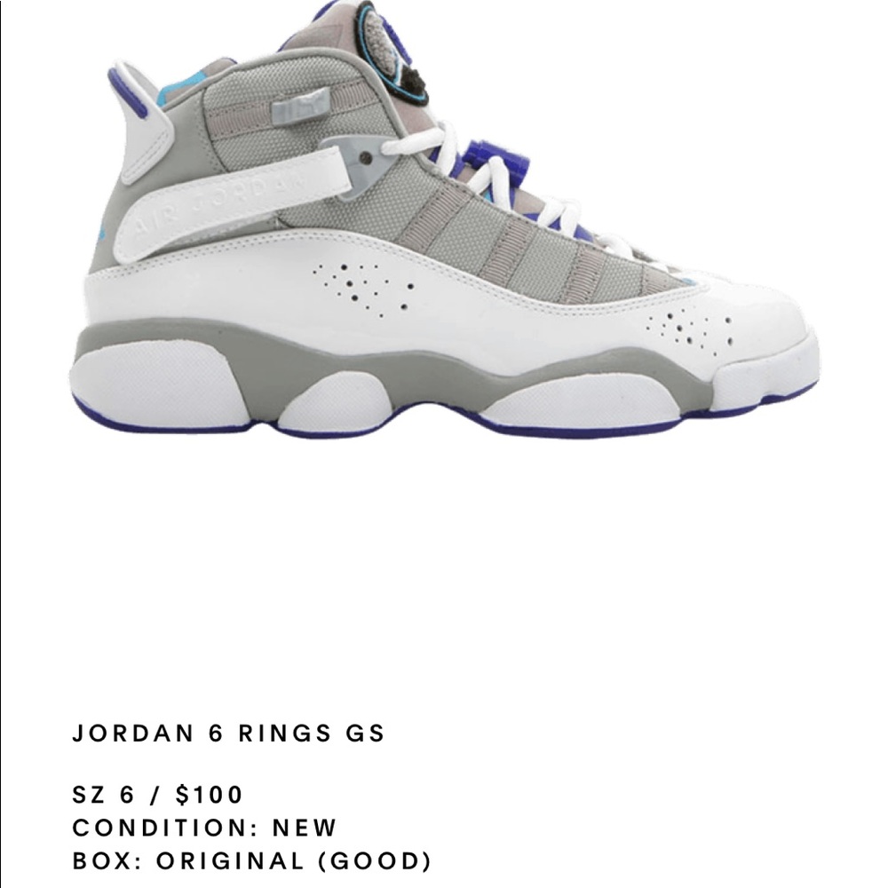 air jordan 6 rings gs